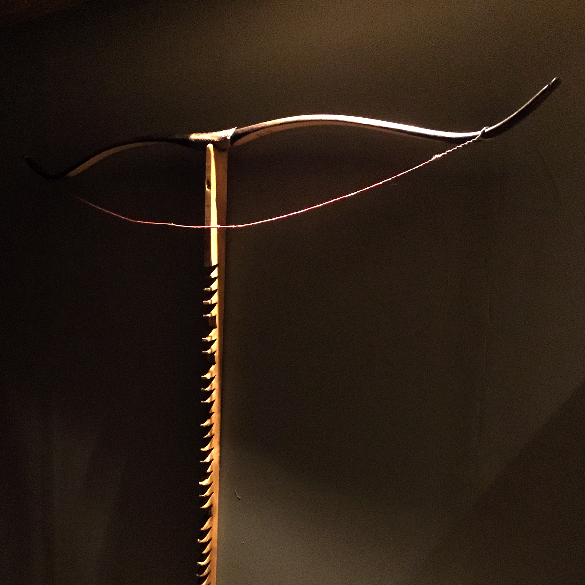 Manau Recurve an der Tillerwand