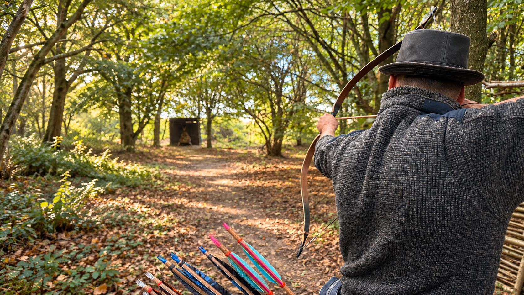 BOWFIRE Challenge im Parcours